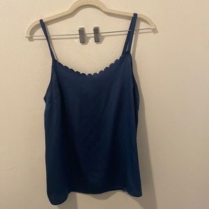 LOFT teal cami